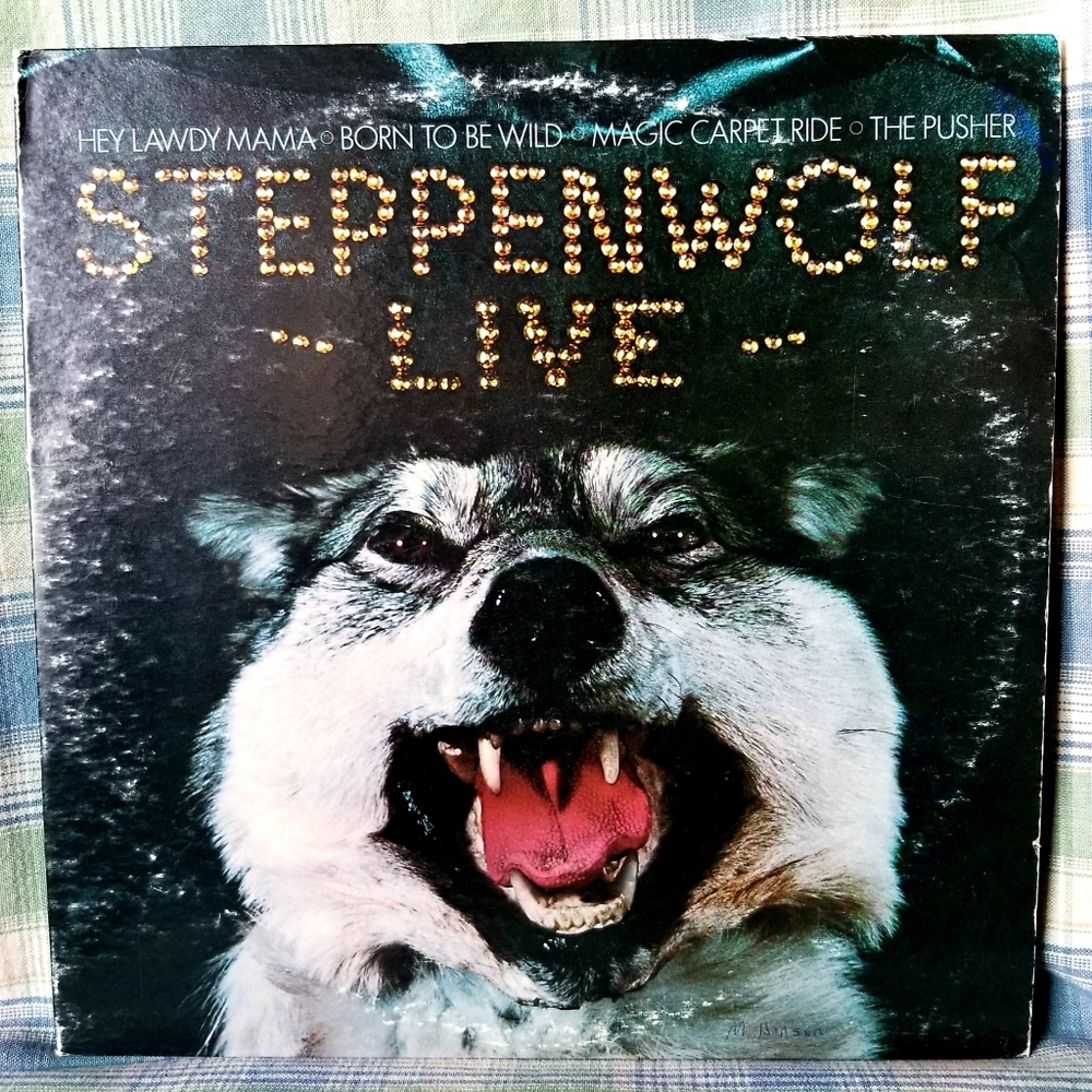 Steppenwolf-Live Vintage Vinyl Record Lp